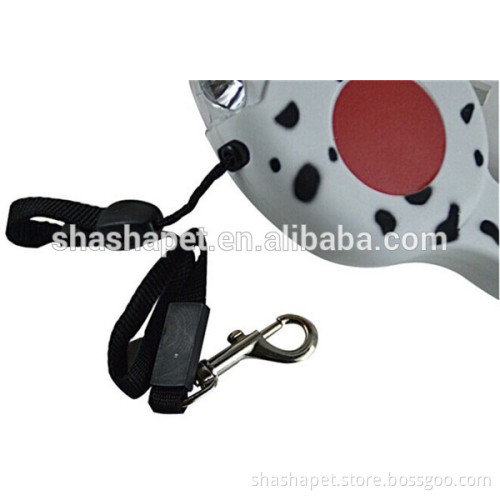 Innovative products for sell 4.5M Retractable dog leash with wast bag and flashlight